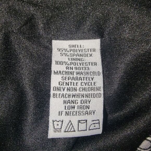 Joan Rivers Vintage Scroll Jersey Knit Jacket with 3/4 Sleeves size Medium - Picture 7 of 7